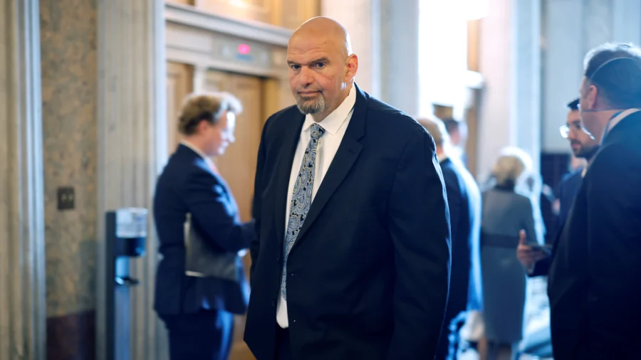 Sen. Fetterman Says He May Support 'Secure the Border Act'