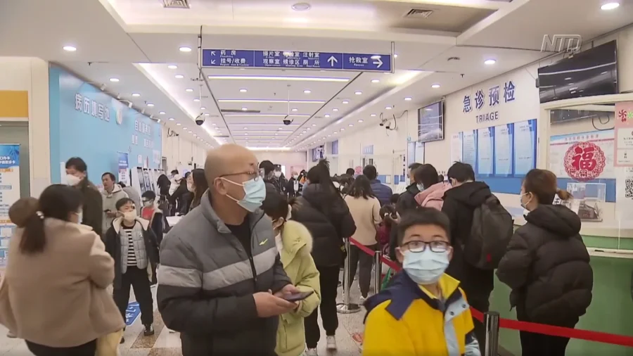 Health Worker: COVID-19 Straining Shanghai Hospitals