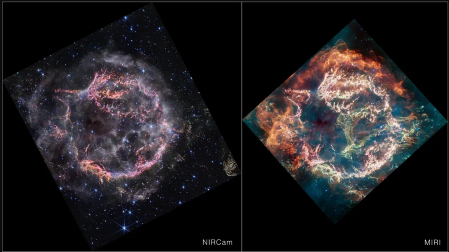 NASA’s Webb Telescope Captures Beautiful Image of Supernova