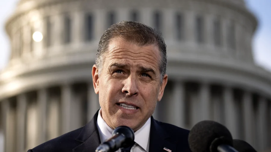 Lawsuit Calls DOJ to Reveal Whether It Considered Charging Hunter Biden Over Sex-Trafficking Allegations