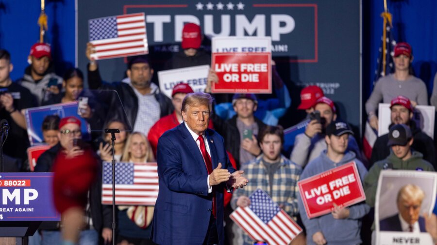 Trump Speaks at ‘Commit to Caucus’ Rally in Reno, Nevada