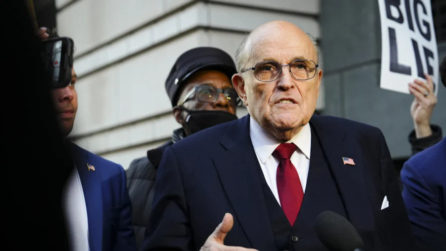 Giuliani Sued Again After Defending Prior Statements About Georgia Election Workers