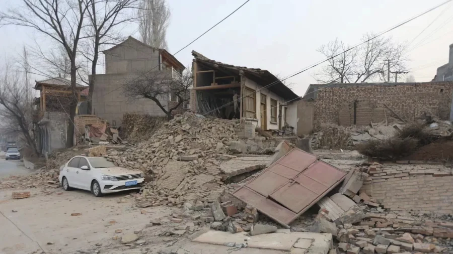 Strong Quake in Northwestern China Kills at Least 127 People