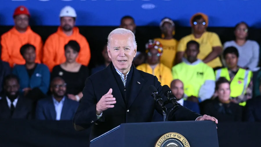 Biden Speaks Economic Policy in Wisconsin