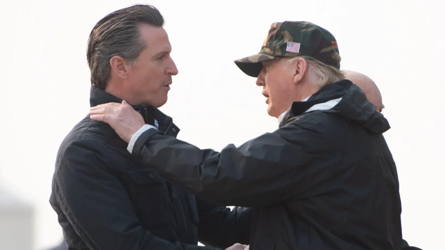 Gavin Newsom Responds to Effort to Block Trump From California Ballot
