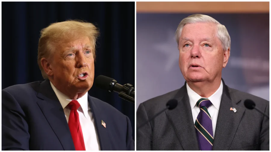 Trump Responds to Lindsey Graham’s Criticism of His Abortion Announcement