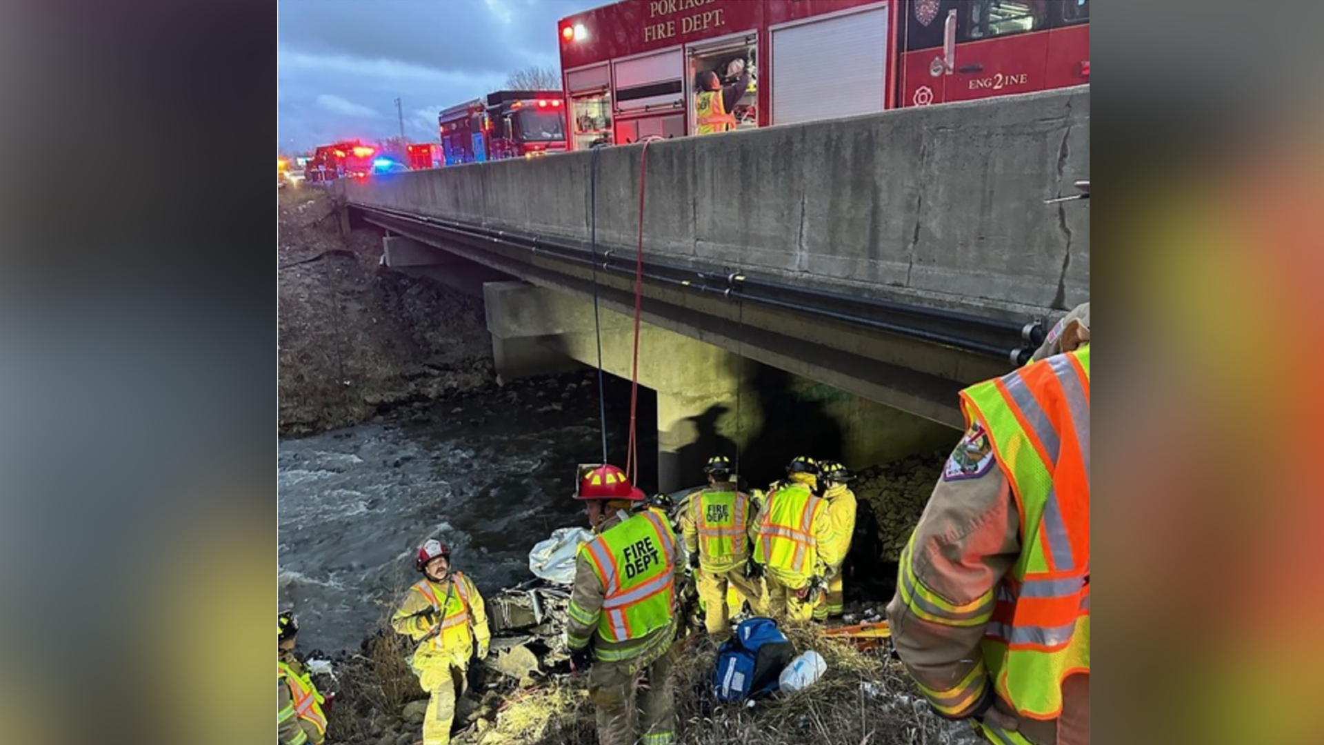 ‘Miracle’: Fishermen Help Rescue Indiana Man Trapped in Crashed Truck ...