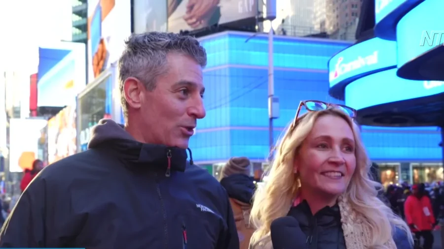Voices From Times Square on the Year Gone by and Hopes Ahead