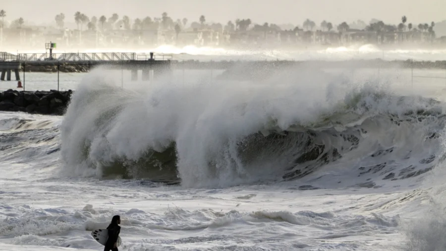 High Surf Advisories Remain in Some Parts of California, as Ocean Conditions Begin to Calm