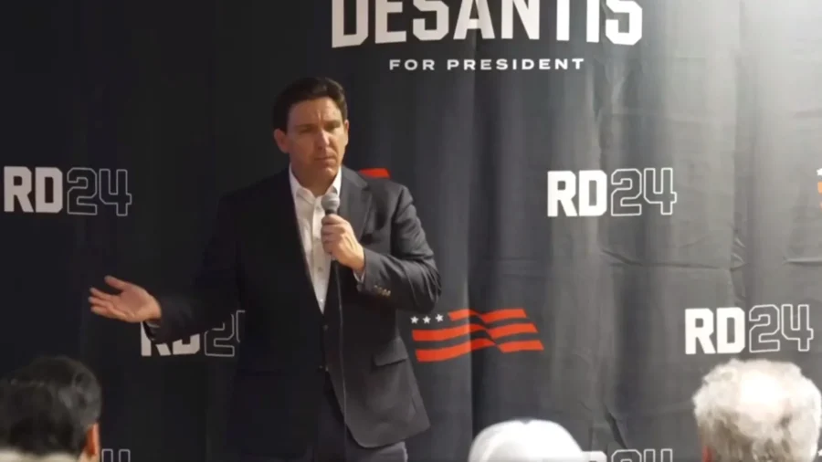 DeSantis Speaks at ‘Stop The Swamp’ Event in Iowa