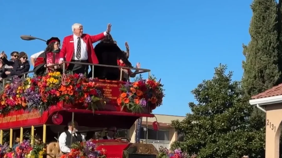 New Year’s Day Rose Parade in California