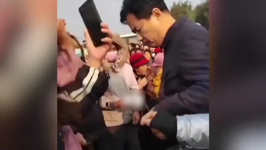 Protests In China Escalate Over Student Who Fell From a School Building and Died