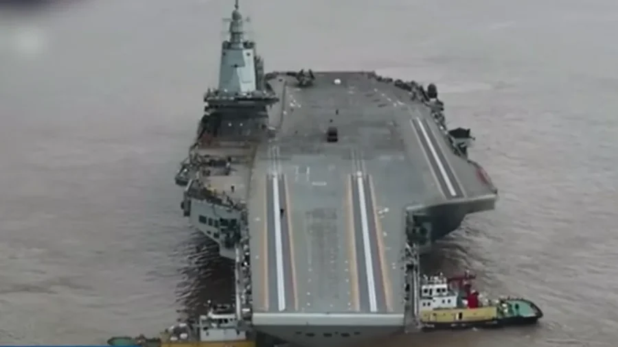 China Commissions Its Most Advanced Aircraft Carrier, the Fujian