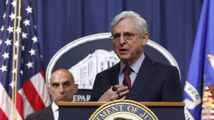 Attorney General Garland Meets With Law Enforcement on Violent Crime
