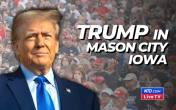 Trump Speaks at Rally in Mason City, Iowa