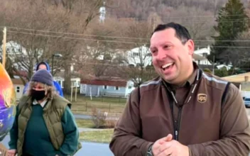 Small Town Surprises Their Only UPS Driver With a Gift That Brings Him to Tears