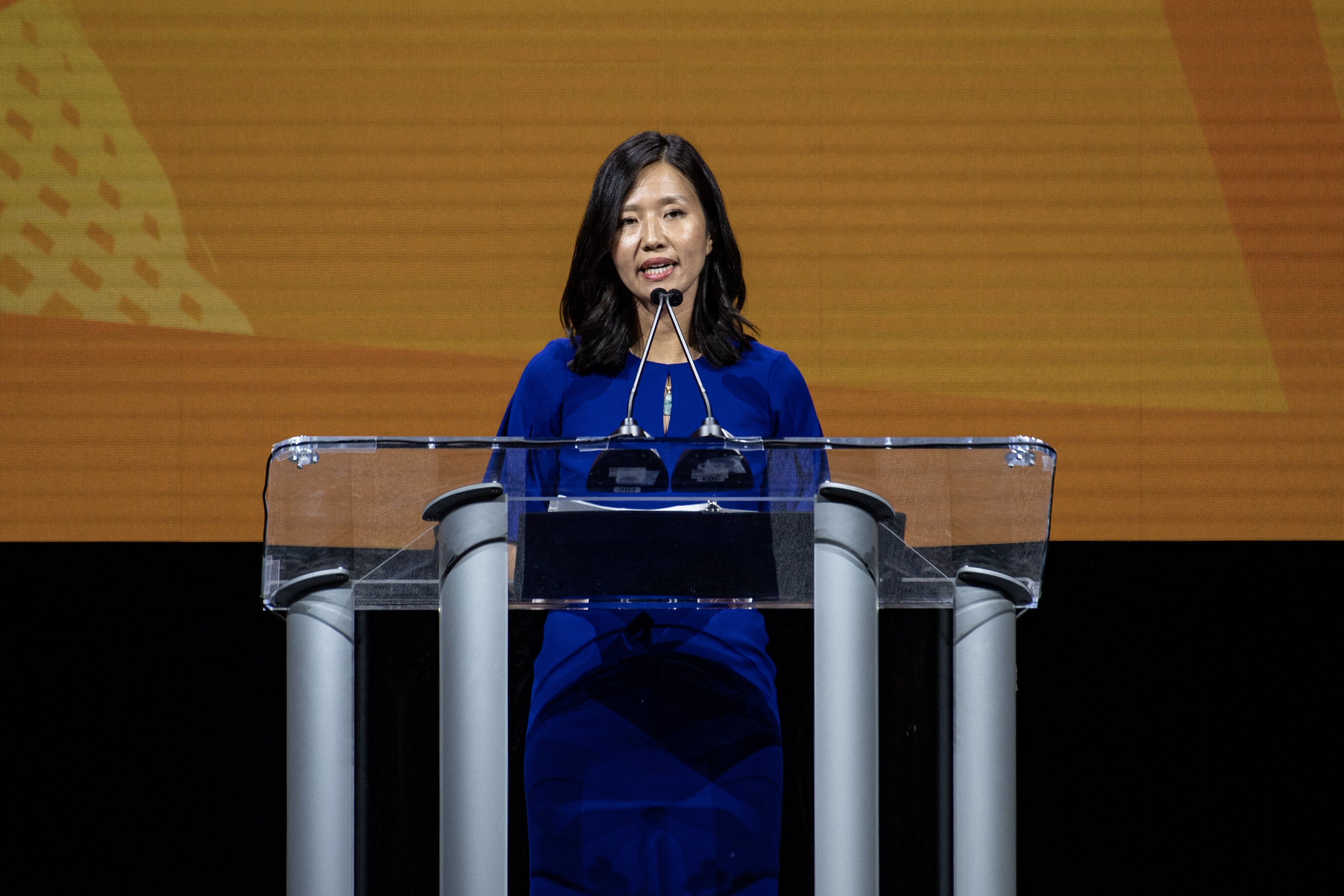 Boston Mayor Delivers 2024 State Of The City Address NTD   Id965035 Michelle Wu GettyImages 1563540212 