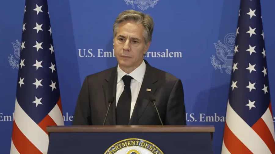 Blinken Holds Press Availability in Tel Aviv, Israel