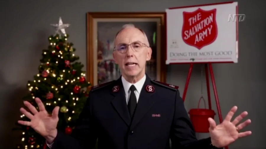 The Salvation Army's Commander Recounts Its Mission, Services, and Need for Donations