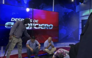 Armed Men Storm Ecuador State TV During Live Broadcast