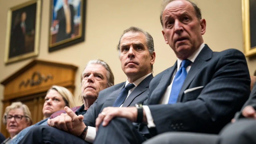 Hunter Biden Appears on Capitol Hill as Republicans Move to Hold Him in Contempt