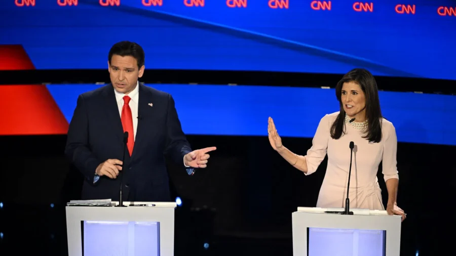 Haley and DeSantis Trade Insults in Heated Debate Ahead of Iowa Caucuses