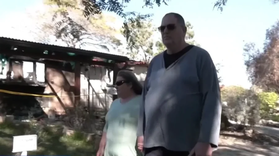 Couple Visits Home 100 Days After Hamas Attack