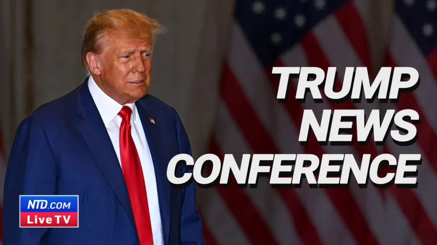 Trump Holds News Conference in New York