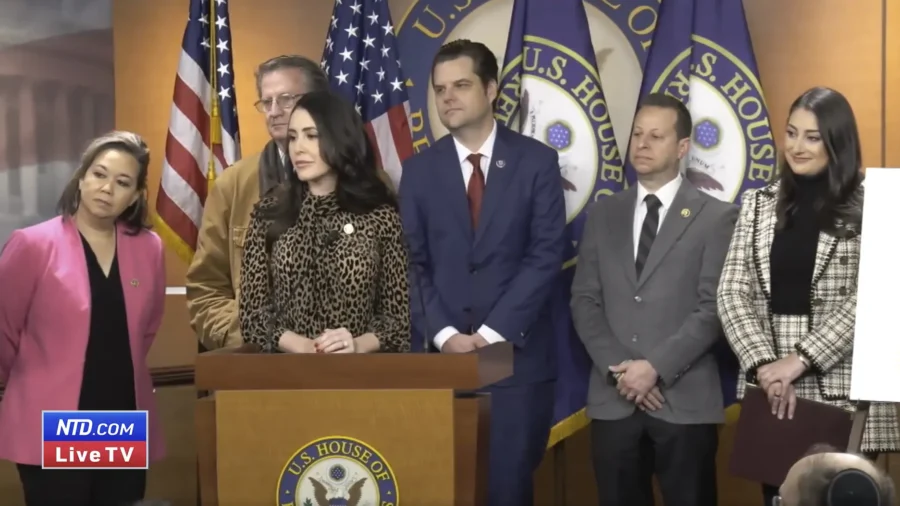 Reps. Luna, Jacobs Hold Press Conference on Proxy Voting for New Mothers in Congress