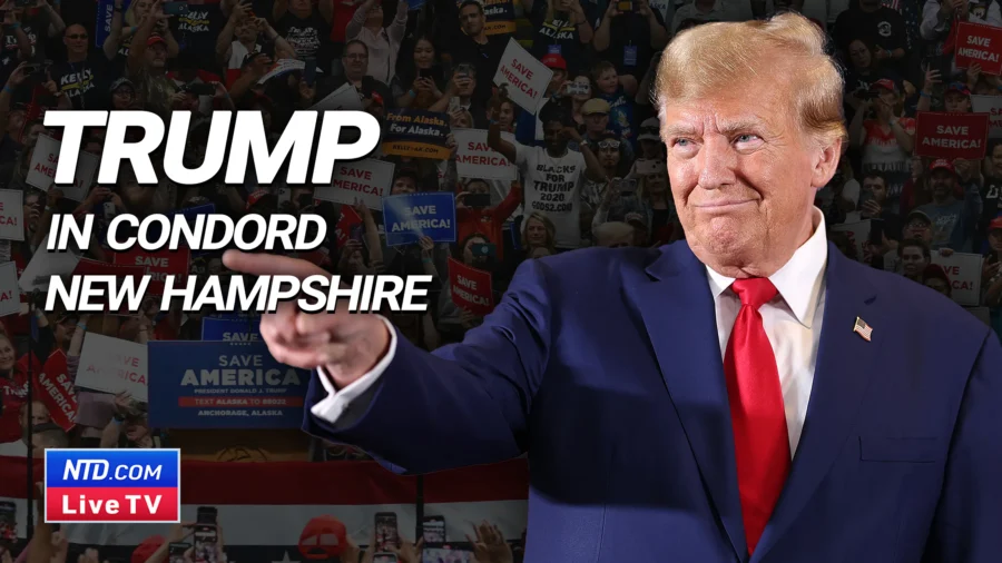 Trump Holds Rally in Concord, New Hampshire