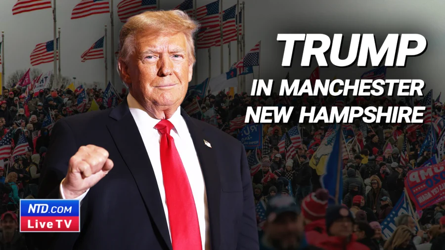 Trump Holds MAGA Rally in Manchester, New Hampshire