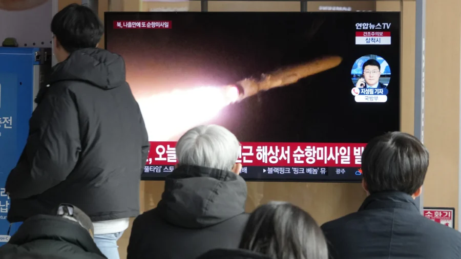 North Korea Again Tests Cruise Missiles Amid Rising Tensions