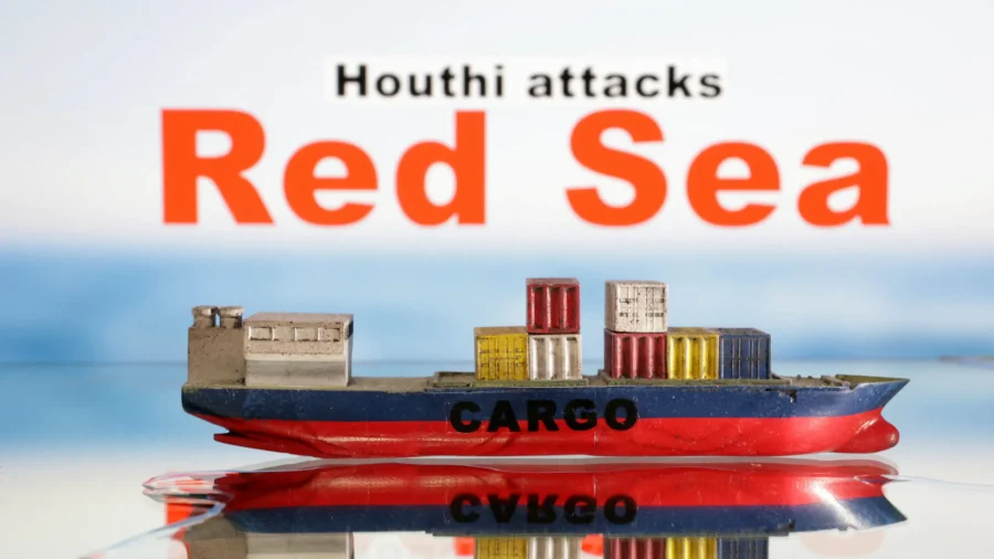 Yemen’s Houthi Terrorists Fire Missile at Cargo Ship in Red Sea, Causing Fire to Break Out