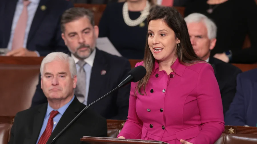 House GOP Conference Chair Stefanik, GOP Texas Delegation Speak on Southern Border Crisis