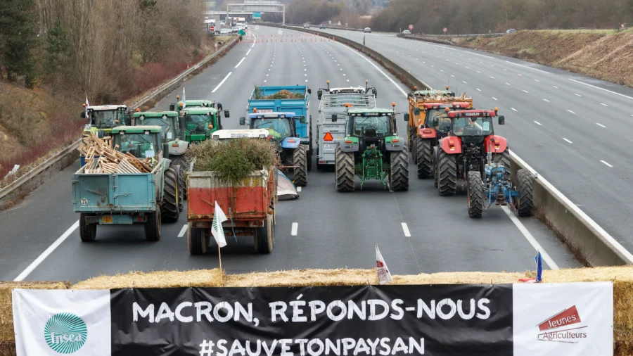 Farmer Protests Spread in Europe Ahead of EU Summit