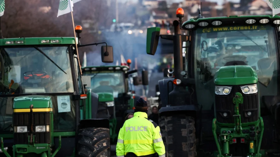 European Farmers Step Up Protests; EU Tightens Security
