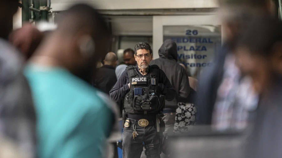 US Immigration Officials Hold Press Conference to Discuss Law Enforcement Action