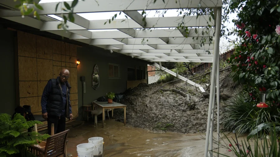 Punishing Storm Finally Easing Off in Southern California but Mudslide Threat Remains