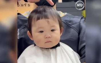 Baby’s First Visit to the Hairdresser