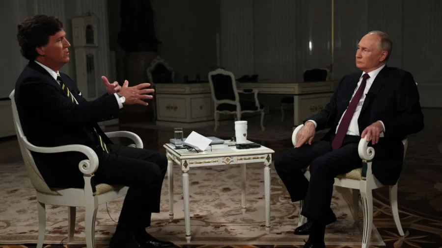 Putin Tells Tucker Carlson Expanding War Beyond Ukraine ‘Out of the Question’