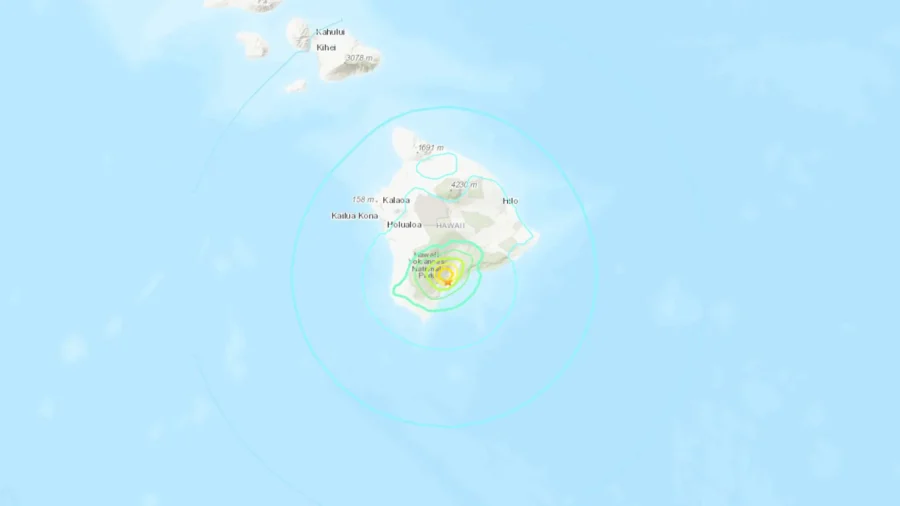 Magnitude 5.7 Earthquake Strikes Mauna Loa Volcano on Hawaii’s Big Island; No Major Damage Reported