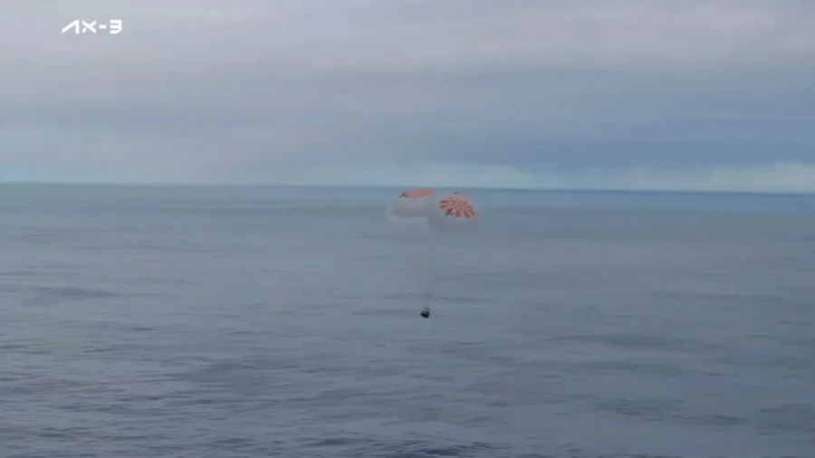 Astronauts From Turkey, Italy, and Sweden Return to Earth, Ending Private Space Station Trip