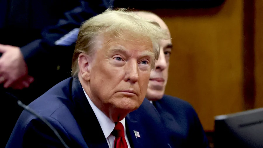 Trump Attends Hearing in NY Hush Money Case