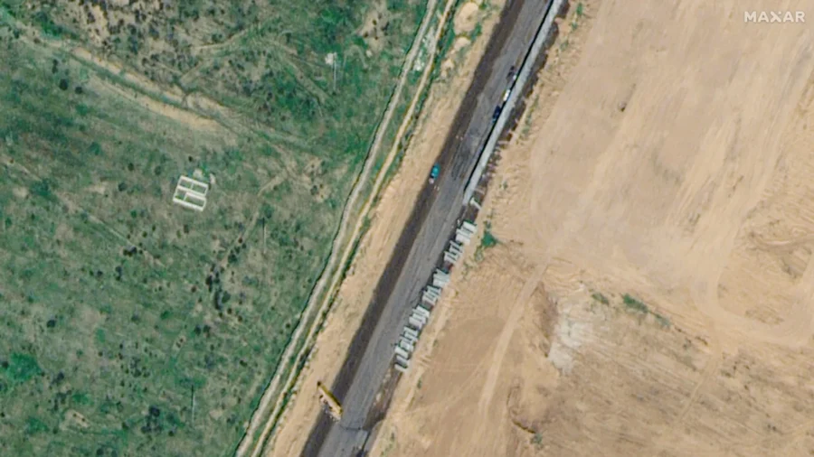 Egypt Building New Wall Near the Gaza Strip