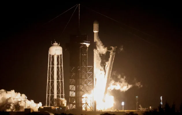 SpaceX Falcon 9 Launches Telkomsat Merah Putih 2 Satellite