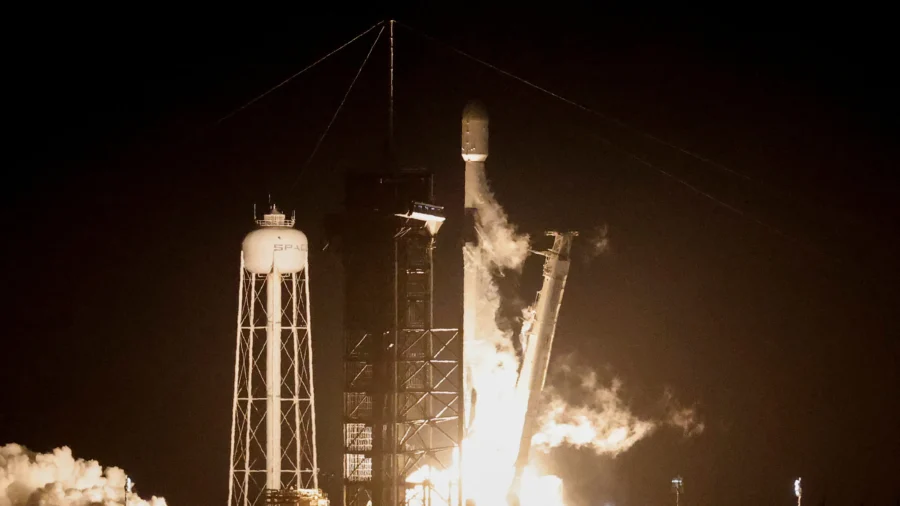 SpaceX Falcon 9 Launches Telkomsat Merah Putih 2 Satellite