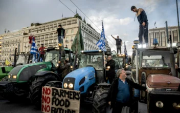 Tractors Converge on Athens as Greek Farmers Join Burgeoning Protest Movement