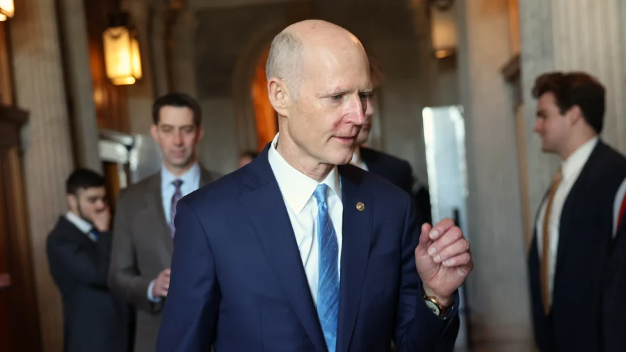 Sen. Rick Scott Invites VP Harris to Preside Over Impeachment