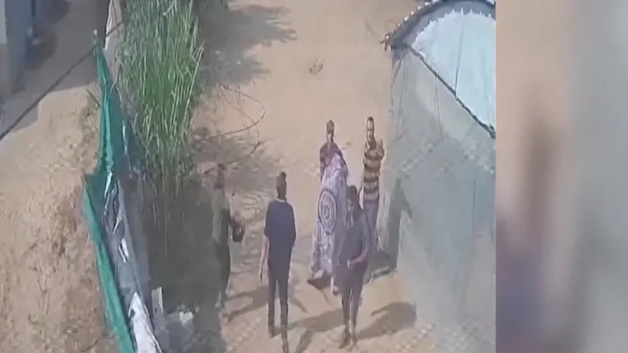 Israel Defense Forces Release Video of Hostages