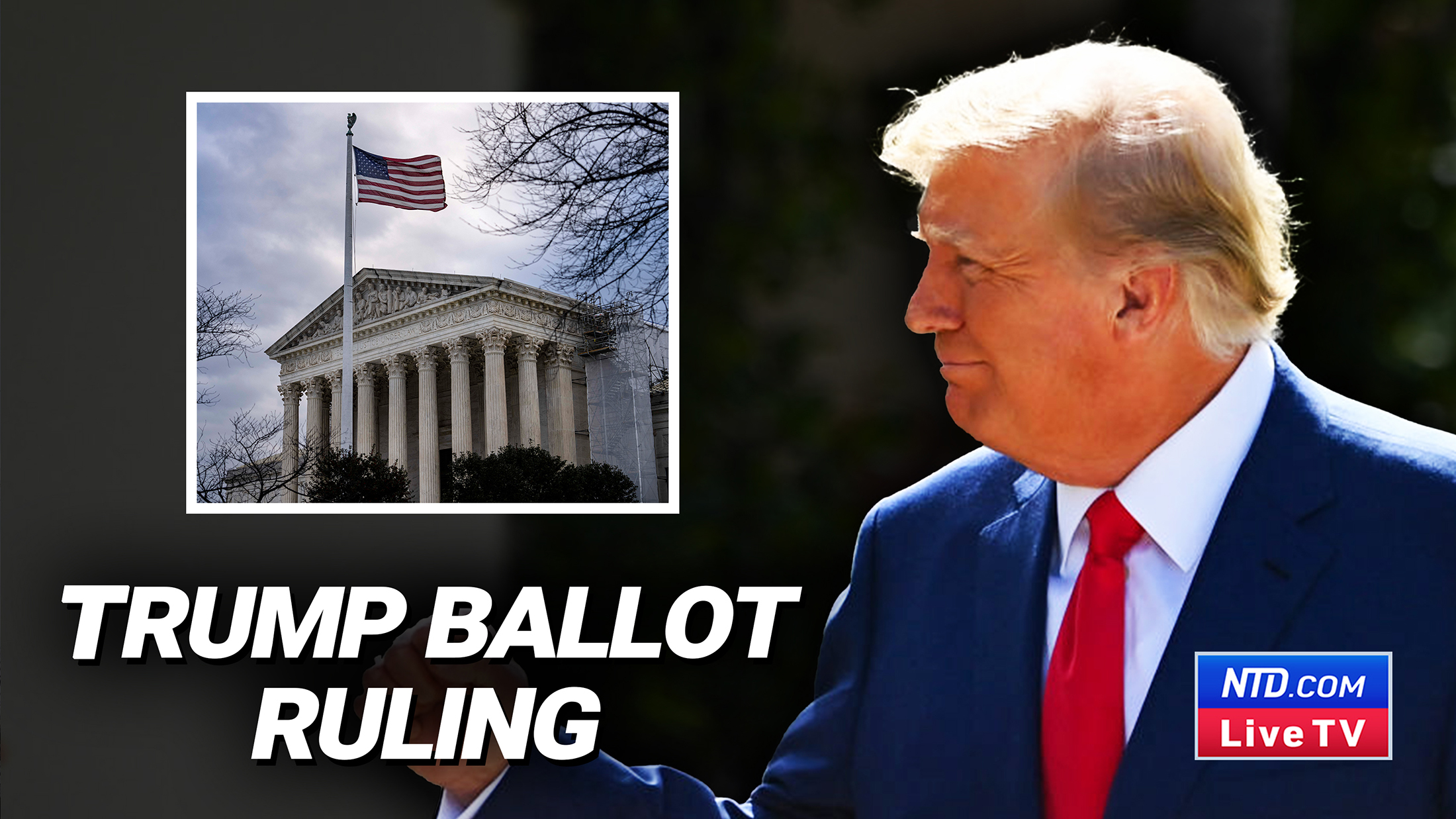 Trump Delivers Remarks After Supreme Court Rules To Keep Him On Ballot ...